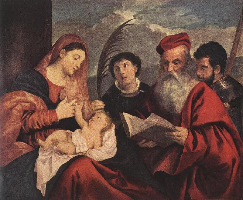  Mary with the Child and Saints rt